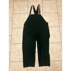 Vintage Johnson Woolen Mills Overalls Mens Bib Hunting Woolen Carpenter Green